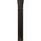 Ekena Millwork Galveston Wrought Iron Bracket, (Triple center brace), Antiqued Brass 2"W x 10"D x 12"H BKTM02X10X12TGLABS - alternate 5